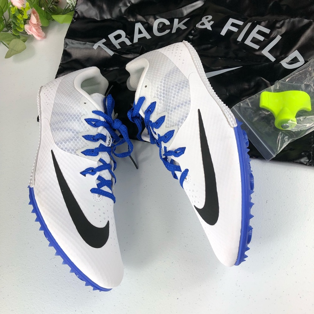 Track and Field Nike White Sneakers Size 13 (5002) - Picture 3 of 8